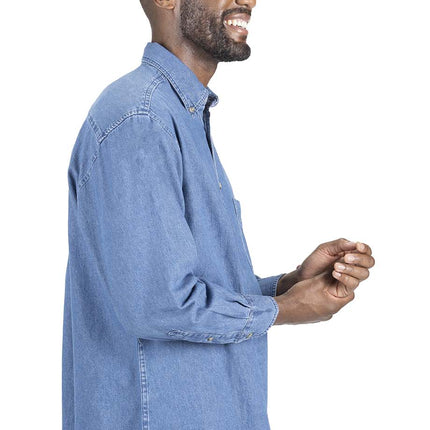 EDWARDS DENIM MIDWEIGHT LONG SLEEVE SHIRT