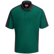 Red Kap® Men's Short Sleeve Performance Knit® Two-Tone Polo / SK54HC
