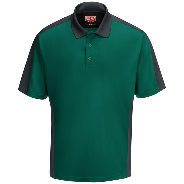 Red Kap® Men's Short Sleeve Performance Knit® Two-Tone Polo / SK54HC
