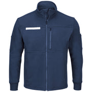 Bulwark® Men's Fleece FR Zip-Up Jacket / SEZ2NV