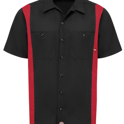 Dickies® Men's Industrial Color Block Short-Sleeve Shirt / 24BKER