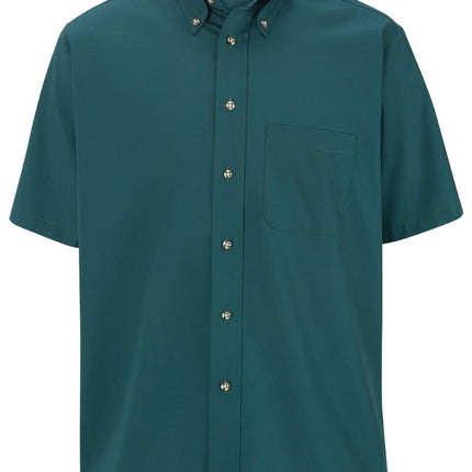 EDWARDS MENS EASY CARE SHORT SLEEVE POPLIN SHIRT