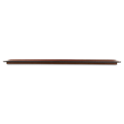 Wood Folding Table, Rectangular, 71.88w X 17.75d X 29.13h, Mahogany