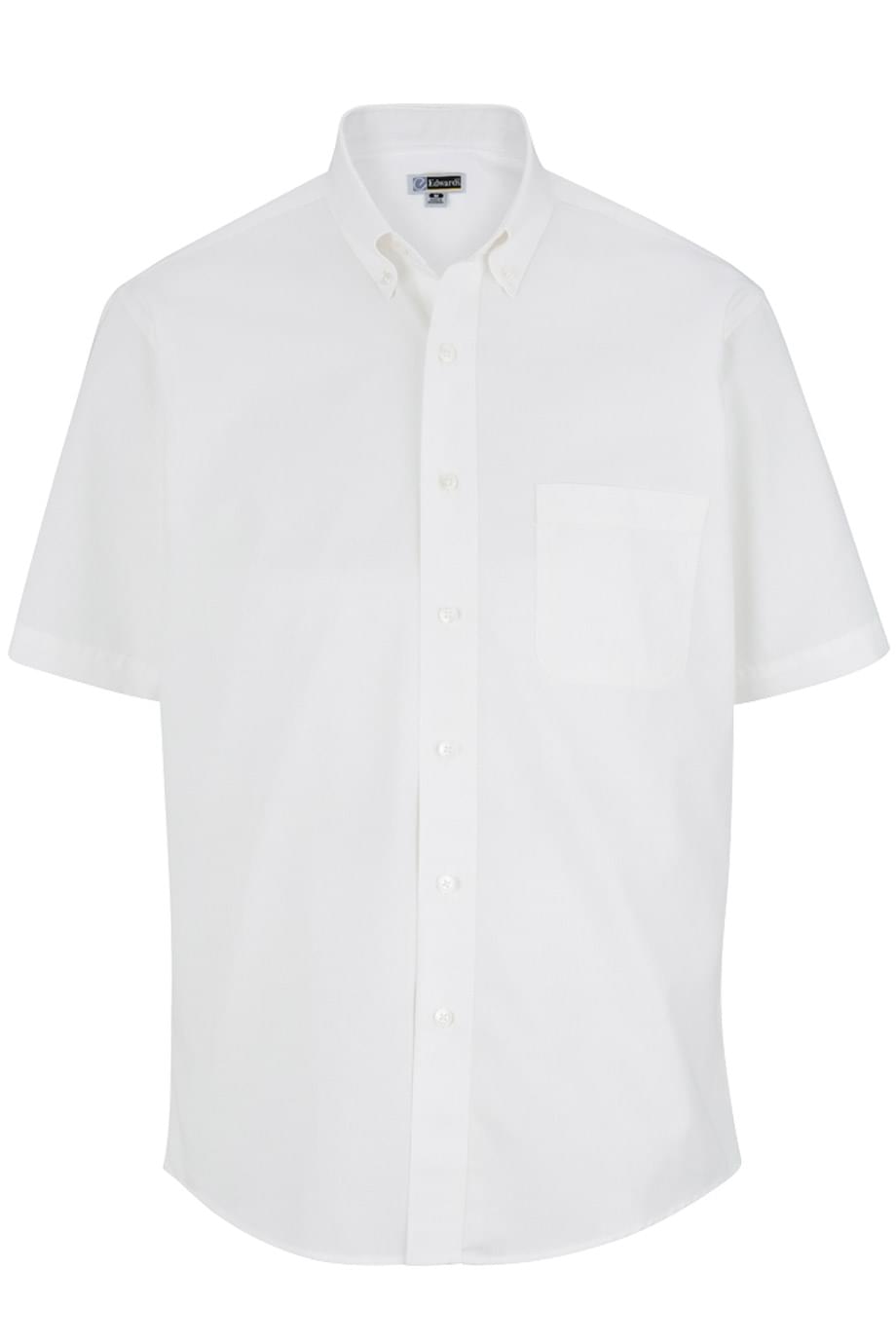 EDWARDS LIGHTWEIGHT POPLIN SHORT SLEEVE MENS SHIRT