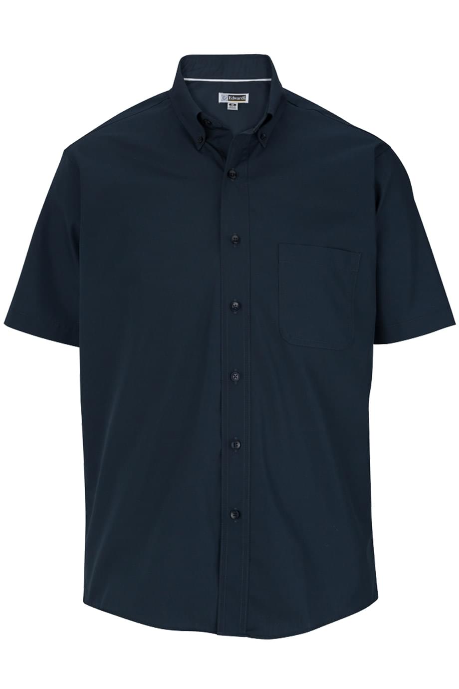 EDWARDS LIGHTWEIGHT POPLIN SHORT SLEEVE MENS SHIRT