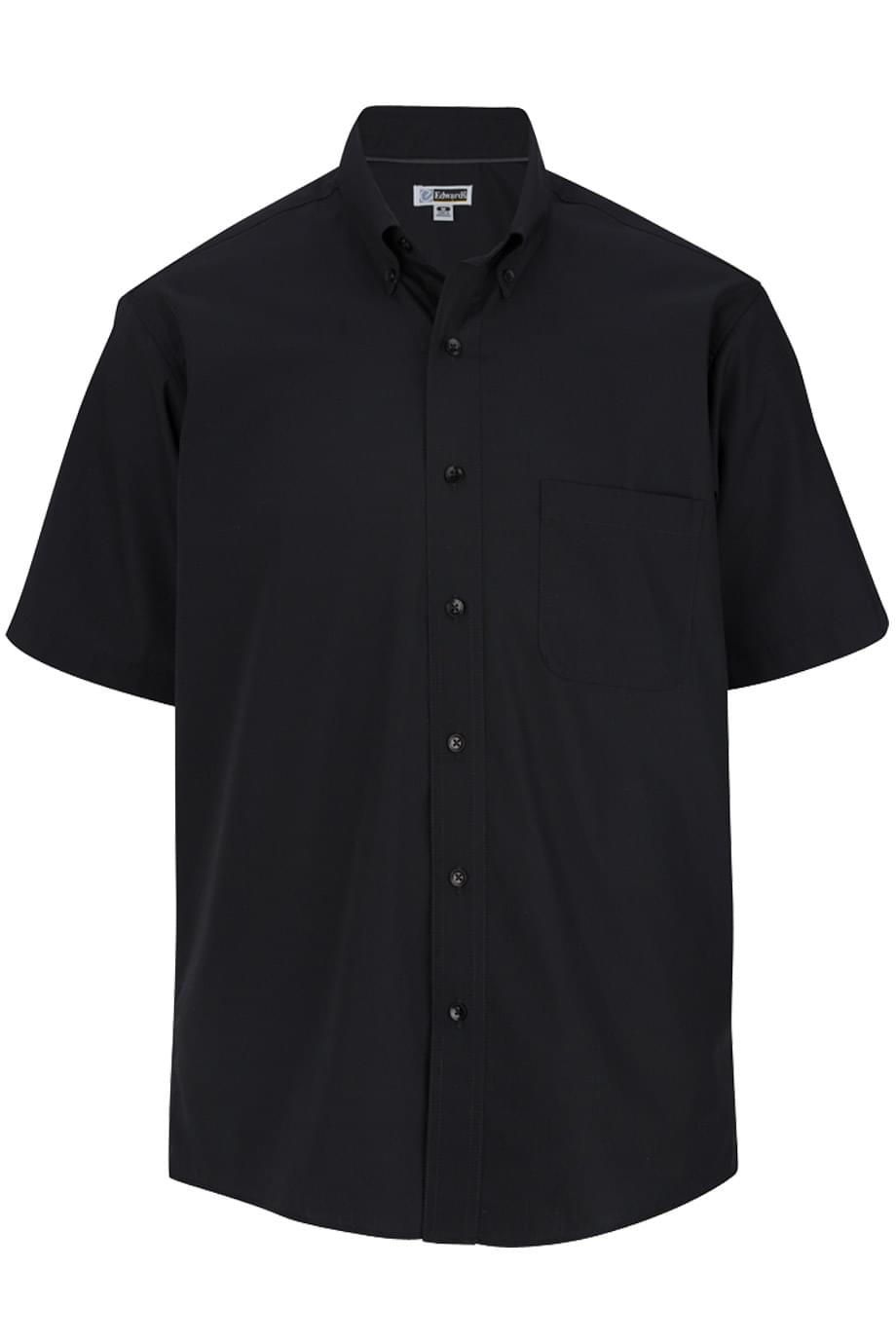 EDWARDS MENS LIGHTWEIGHT SHORT SLEEVE POPLIN SHIRT