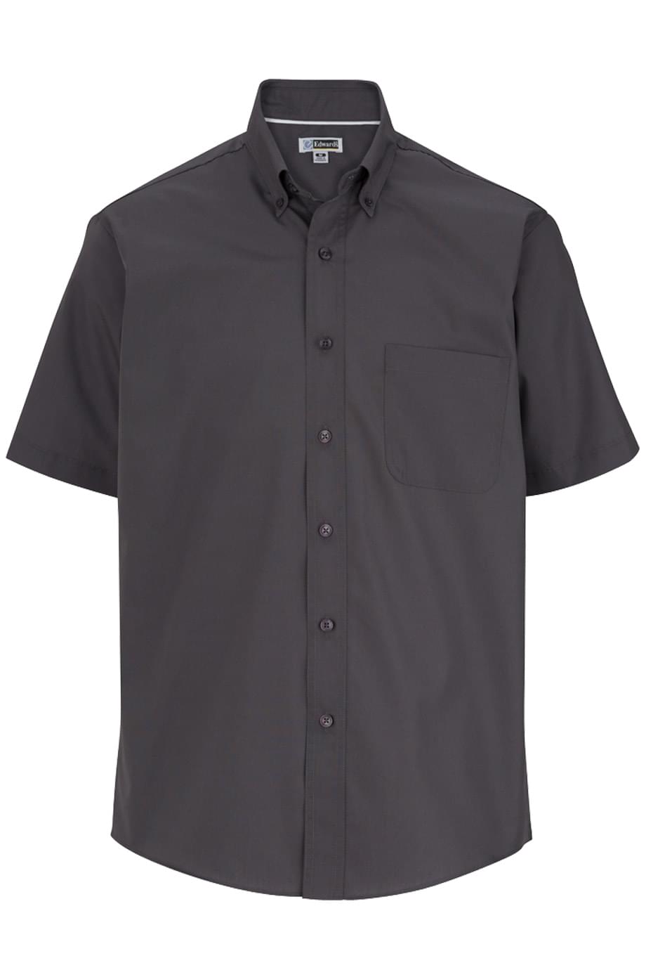 EDWARDS LIGHTWEIGHT POPLIN SHORT SLEEVE MENS SHIRT