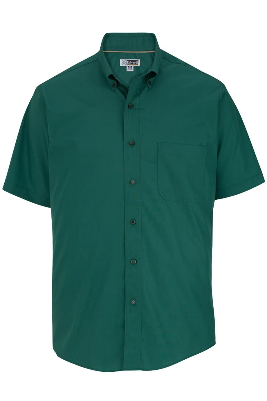 EDWARDS LIGHTWEIGHT POPLIN SHORT SLEEVE MENS SHIRT