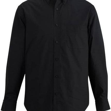 EDWARDS MENS L/S STRETCH POPLIN SHIRT