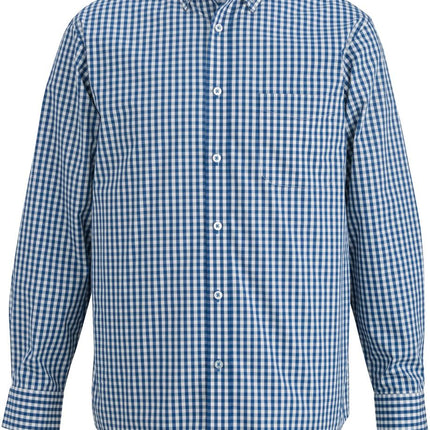 EDWARDS MENS L/S STRETCH POPLIN SHIRT