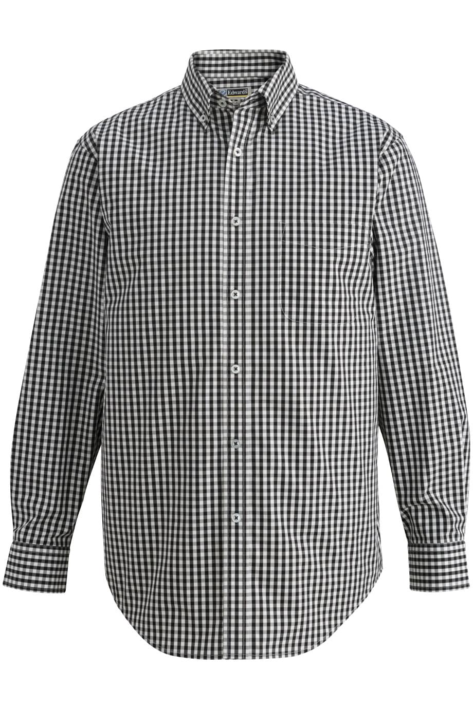 EDWARDS MENS L/S STRETCH POPLIN SHIRT