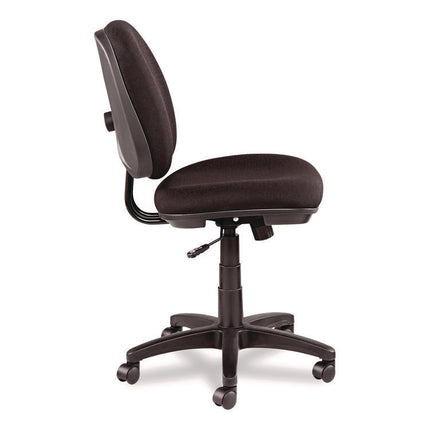 Alera Interval Series Swivel/tilt Task Chair, Supports Up To 275 Lb, 18.42" To 23.46" Seat Height, Black