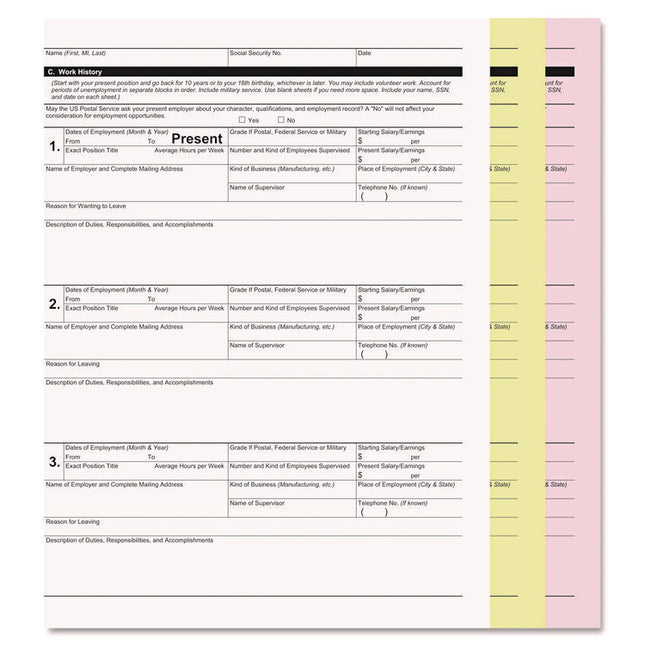 Digital Carbonless Paper, 3-Part, 8.5 x 11, White/Canary/Pink, 1,670/Carton