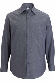 EDWARDS CHAMBRAY LONG SLEEVE MENS SHIRT