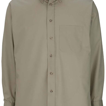 EDWARDS MENS EASY CARE LONG SLEEVE POPLIN SHIRT
