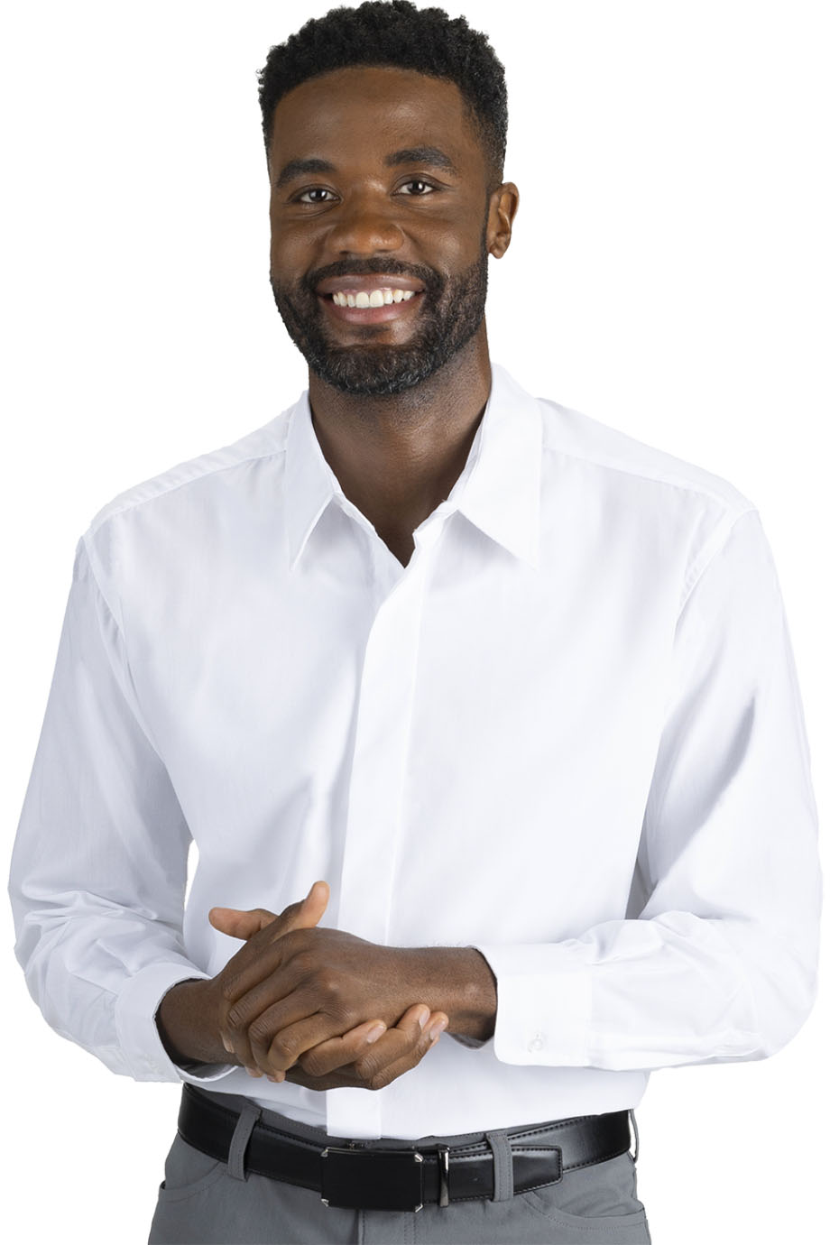 EDWARDS MENS CAFE SHIRT LONG SLEEVE