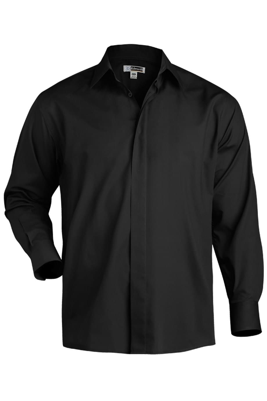 EDWARDS MENS CAFE SHIRT LONG SLEEVE