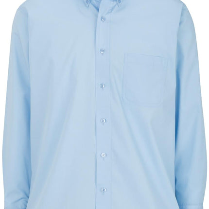 EDWARDS MENS LIGHTWEIGHT LONG SLEEVE POPLIN SHIRT