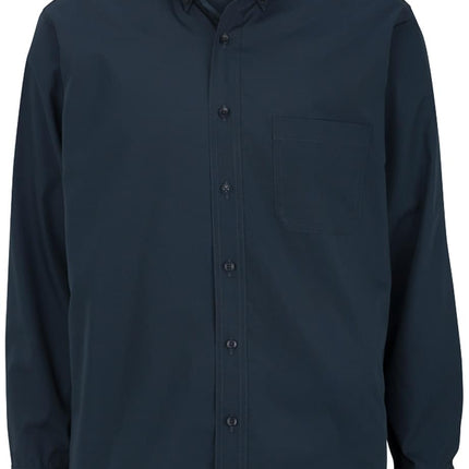 EDWARDS MENS LIGHTWEIGHT LONG SLEEVE POPLIN SHIRT