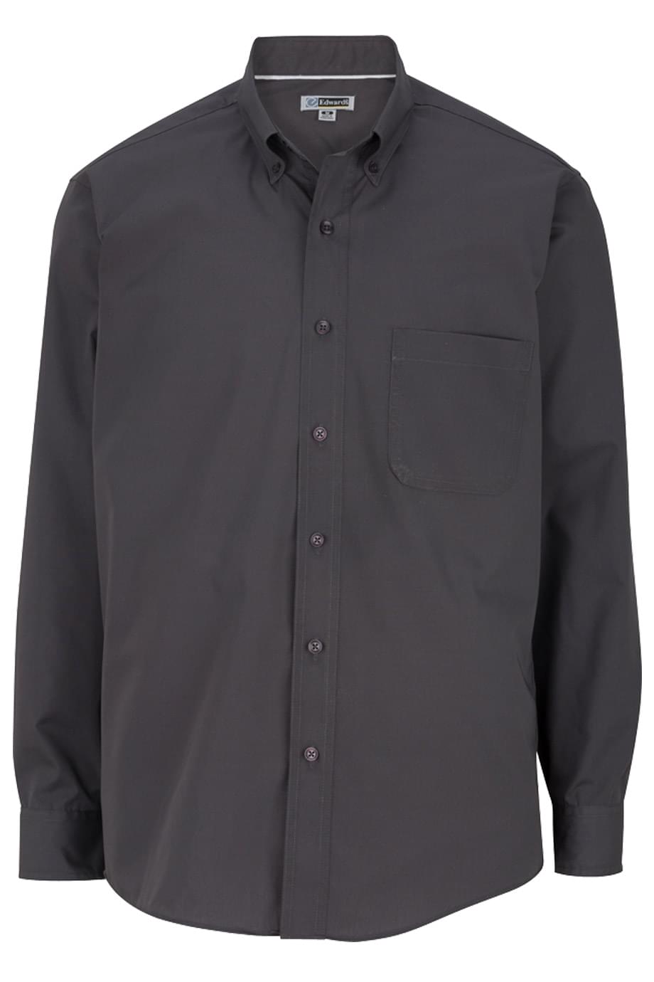 EDWARDS LIGHTWEIGHT POPLIN LONG SLEEVE MENS SHIRT