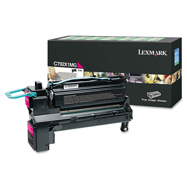C792x1mg Return Program Extra High-Yield Toner, 20,000 Page-Yield, Magenta