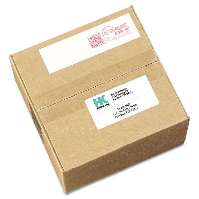 Postage Meter Labels For Pitney-Bowes Postage Machines, 1.5 X 2.75, White, 4/sheet, 40 Sheets/pack, (5288)