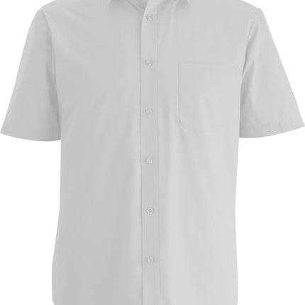 EDWARDS MENS ESSENTIAL BROADCLOTH SHIRT SHORT SLEEVE