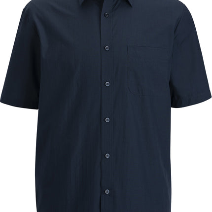 EDWARDS MENS ESSENTIAL BROADCLOTH SHIRT SHORT SLEEVE