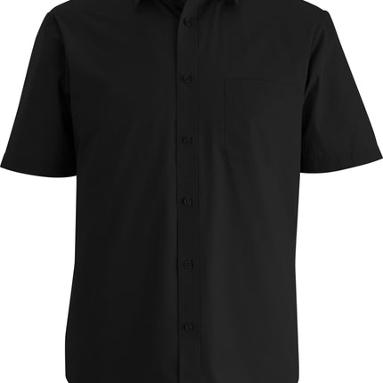 EDWARDS MENS ESSENTIAL BROADCLOTH SHIRT SHORT SLEEVE