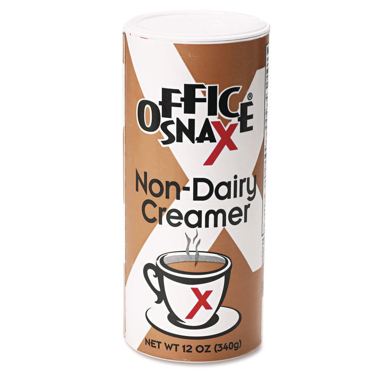 Powdered Non-Dairy Creamer, Regular, 12 oz Canister, 24/Carton