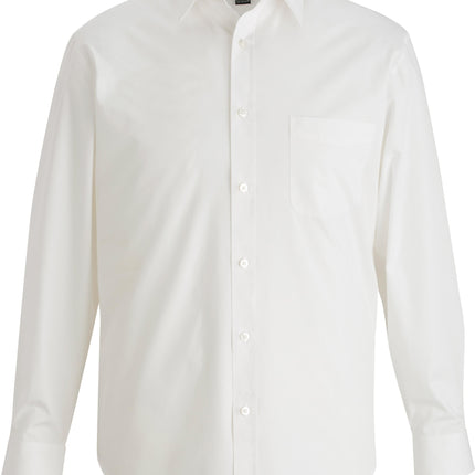 EDWARDS MENS ESSENTIAL BROADCLOTH SHIRT LONG SLEEVE