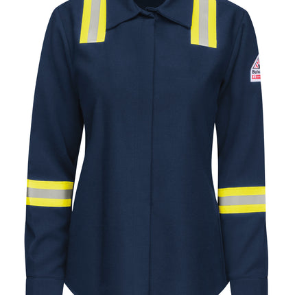 Bulwark® Women's Enhanced Visibility Shirt / SMS5NV