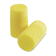 E-A-R Classic Plus Earplugs, Cordless, PVC Foam, Yellow, 200 Pairs/Box
