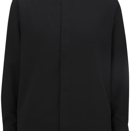 EDWARDS MENS BATISTE BANDED COLLAR SHIRT