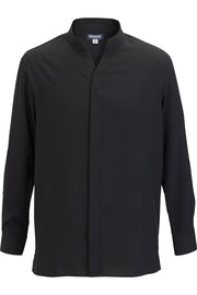 EDWARDS FLEXBATISTE STAND UP COLLAR LONG SLEEVE MENS SHIRT