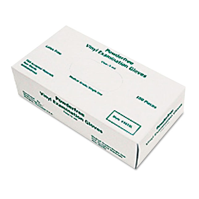 Disposable Vinyl Gloves, Large, 5 Mil, Medical Grade, 100/box