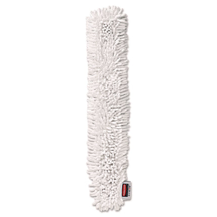 Hygen Quick-Connect Microfiber Dusting Wand Sleeve, White, 6/carton
