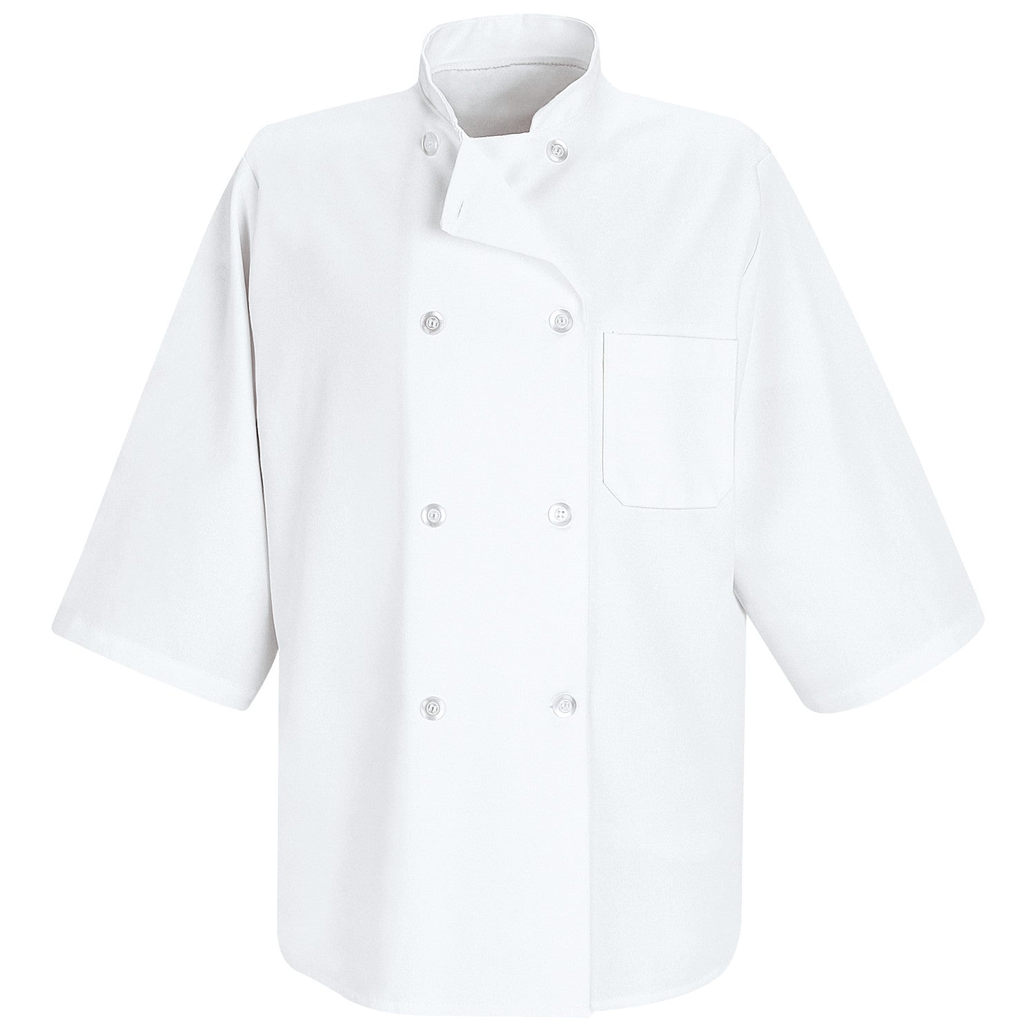 Red Kap® ½ Sleeve Chef Coat / 0404WH