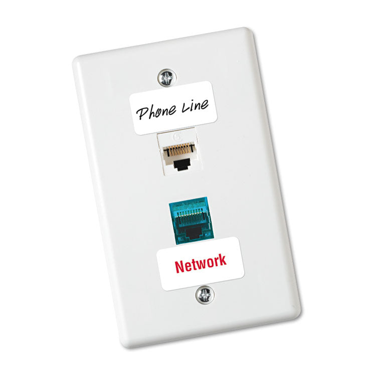 Removable Multi-Use Labels, Inkjet/laser Printers, 0.75 X 1.5, White, 14/sheet, 36 Sheets/pack, (5430)