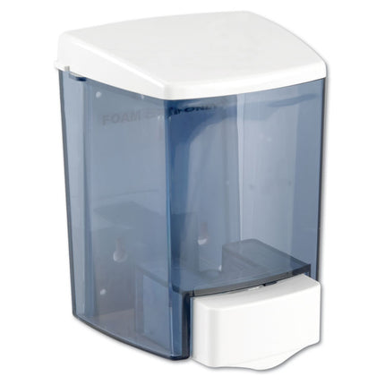 Encore Foam-Eeze Bulk Foam Soap Dispenser, See Thru, 900 Ml, 4.5 X 4 X 6.25, White