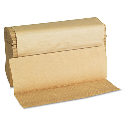 Folded Paper Towels, Multifold, 9 x 9.45, Natural, 250 Towels/Pack, 16 Packs/Carton
