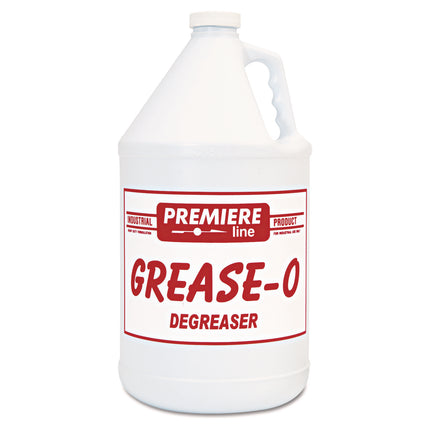 Premier Grease-O Extra-Strength Degreaser, 1 Gal Bottle, 4/carton