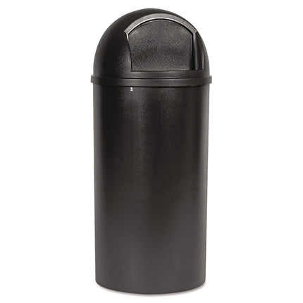 Marshal Classic Container, 25 gal, Plastic, Brown