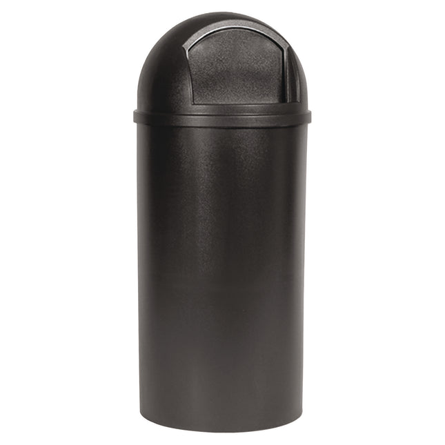 Marshal Classic Container, 15 gal, Plastic, Brown
