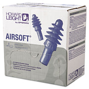 Dpas-30w Airsoft Multiple-Use Earplugs, 27nrr, White Nylon Cord, Be, 100 Pairs