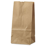 Grocery Paper Bags, #2 Size, 4.13" x 2.63" x 7.88", Natural, 500/Bundle