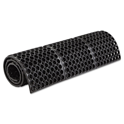 Safewalk Heavy-Duty Anti-Fatigue Drainage Mat, General Purpose, 36 X 60, Black