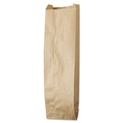 Liquor-Takeout Quart-Sized Paper Bags, Quart Size, 4.25" x 2.5" x 16", Natural, 500/Bundle