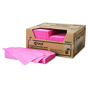 Wet Wipes, Diamond-Pattern Design, 11.5 x 24, White/Pink, 200/Carton