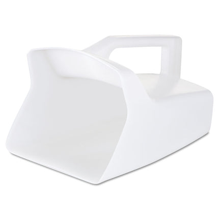 Bouncer Bar/Utility Scoop, 64 oz, Plastic, White